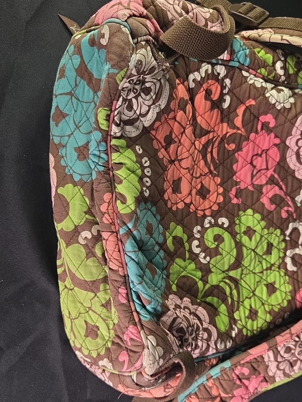Vera Bradley Vintage Lola Print Backpack